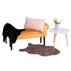 Декоративный коврик Mobhaus Fox Typ 4 60x90 (Gray-Brown/Silver) Thumb