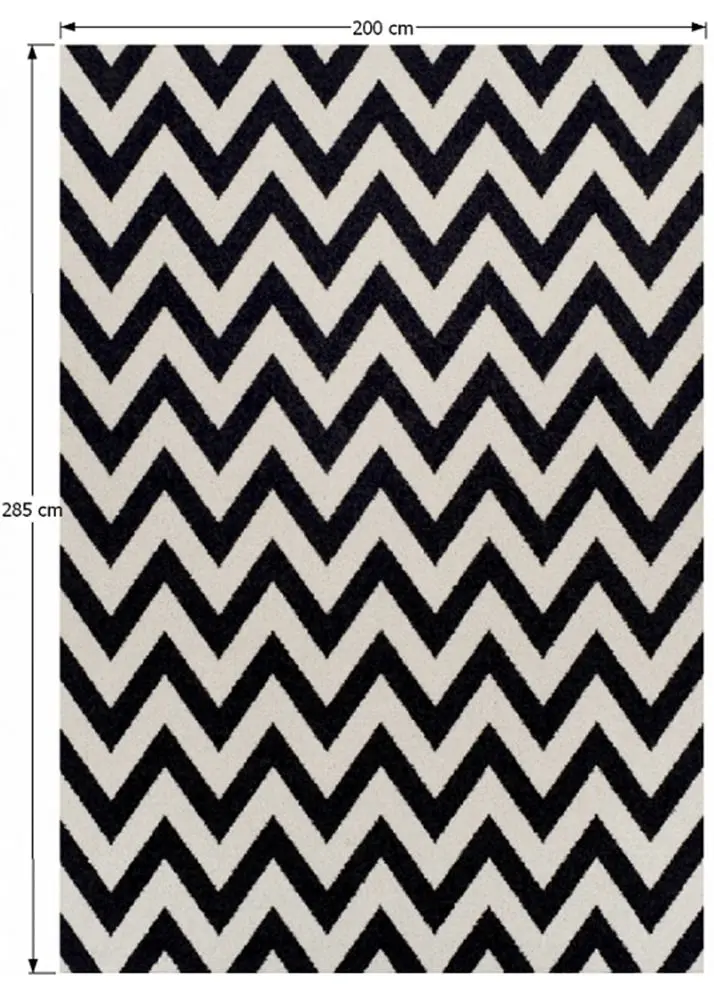 Covor Mobhaus Adisa 200x285 (Ivory/Gray Dark) - 9