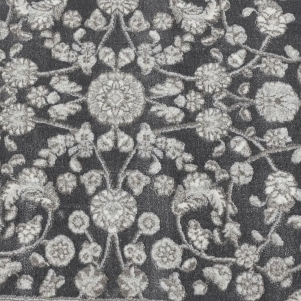 Ковер Mobhaus Azir 133x190 (Gray Dark/Flowers) - 4