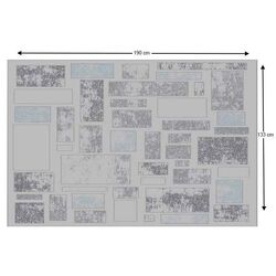 Covor Mobhaus Heather 133х190 (Gray Light/Gray Dark) Thumb