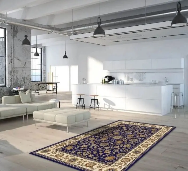 Covor Mobhaus Kendra Typ 1 133x190 (Blue Dark/Multicolor) - 9