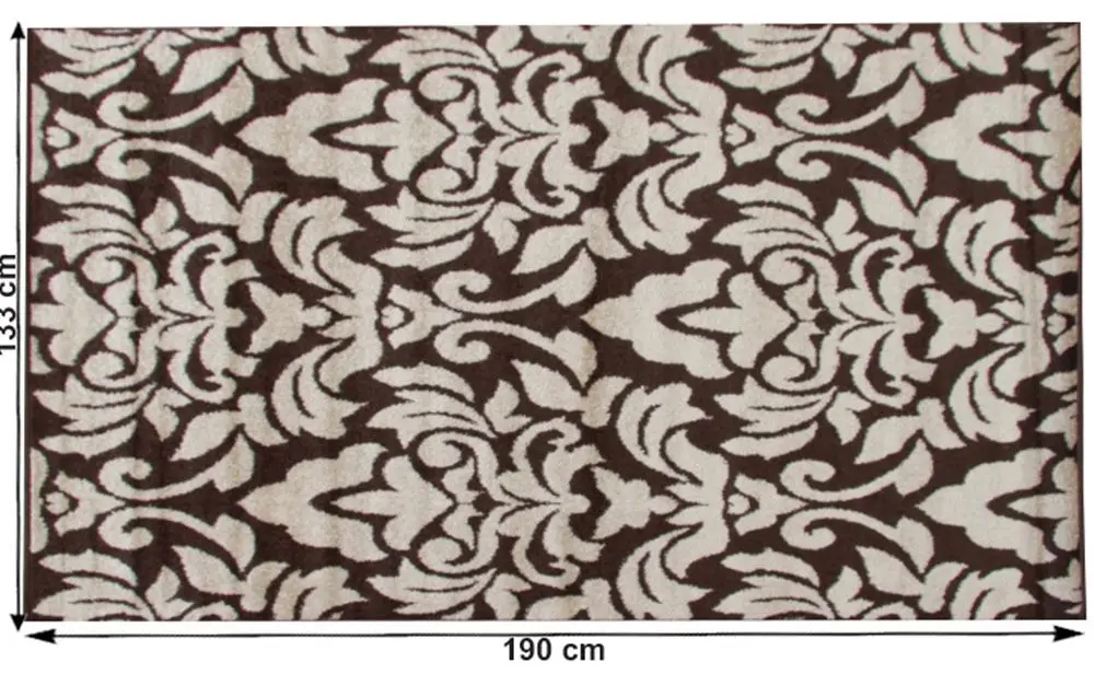 Ковер Mobhaus Lorens 133x190 (Beige/Dark Brown)