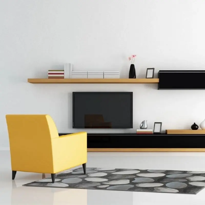 Covor Mobhaus Menga 133x190 (Brown/Gray/Stones) - 3