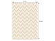 Covoraş baie Mobhaus Adisa Typ 2 67x120 (Beige/White)