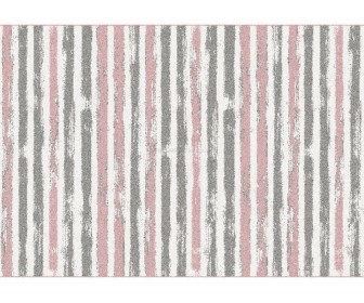 Covoraş baie Mobhaus Karan 57x90 (Gray/Pink)