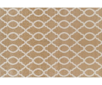 Covoras de baie Mobhaus Nala 57x90 (Beige/White)