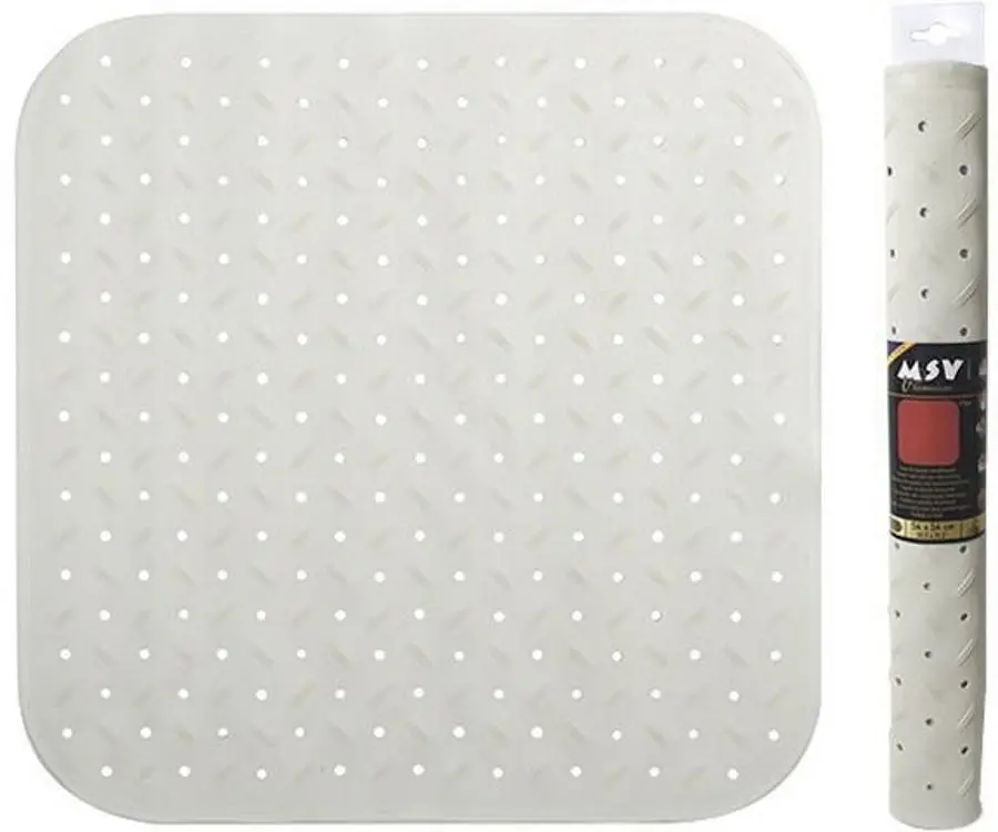 Коврик для душа MSV Class Premium 54x54 40854 (White)