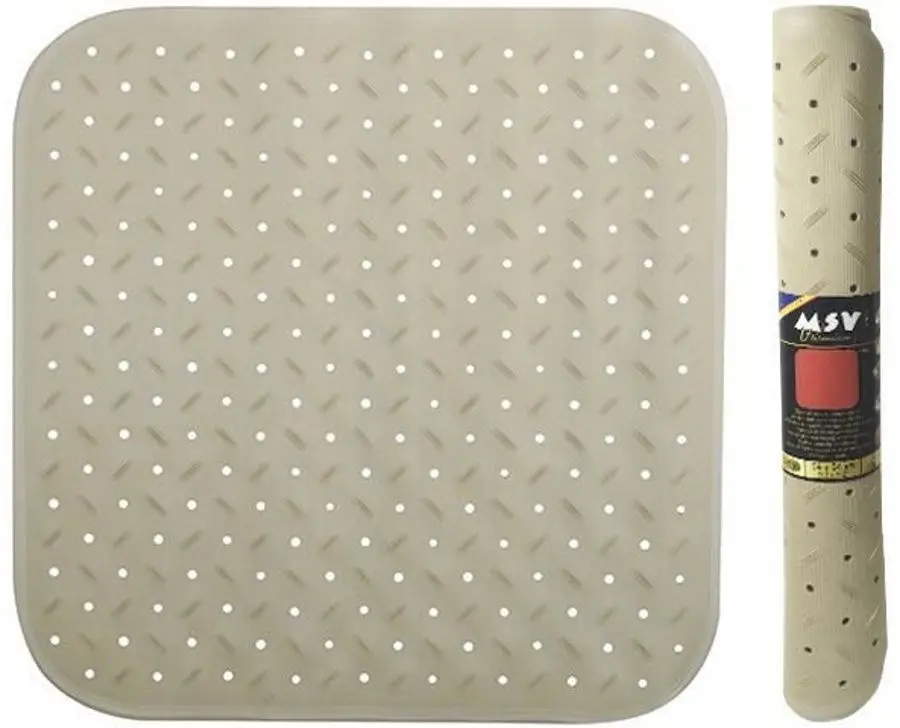 Коврик для душа MSV Class Premium 54x54 40855 (Beige)