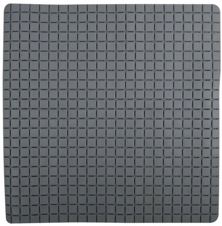 Коврик для душа MSV Quadro Premium 54x54 41114 (Grey)