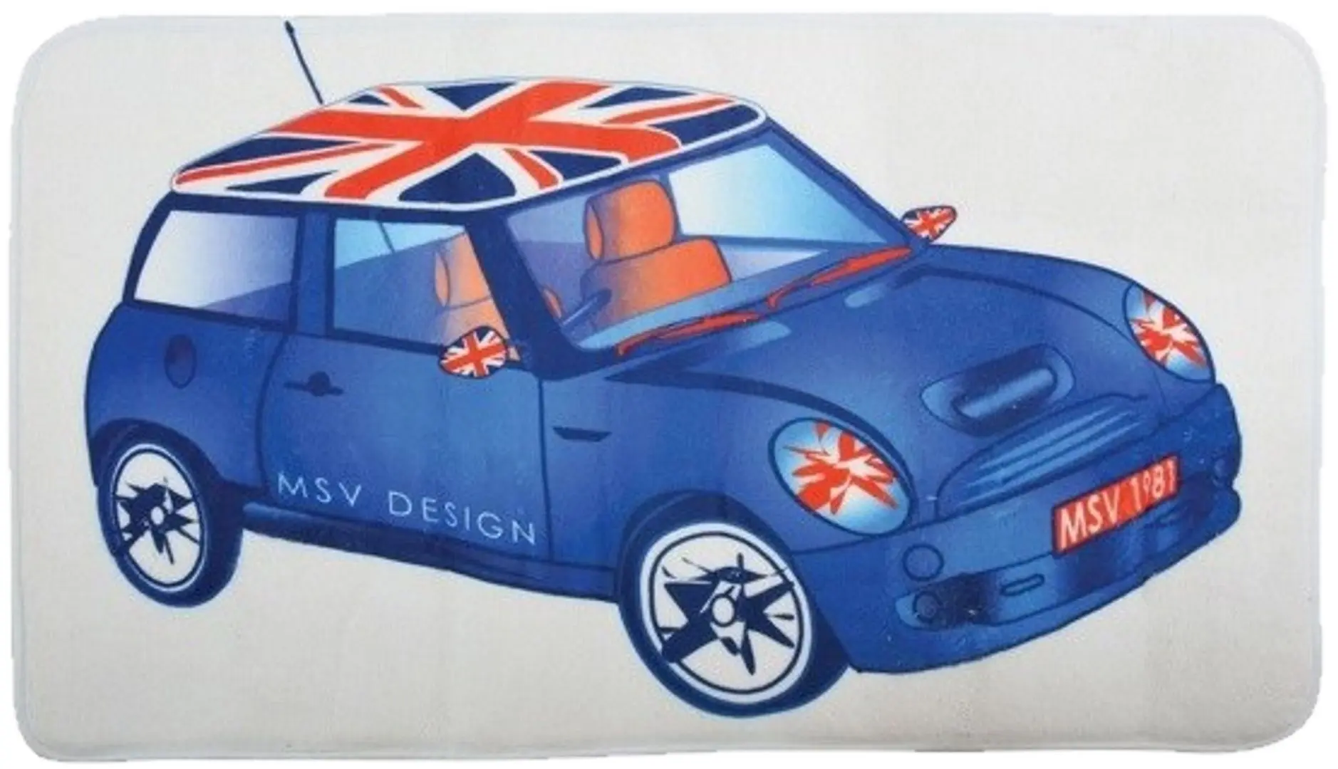 Коврик для ванной MSV 141378 45x75 (Blue)