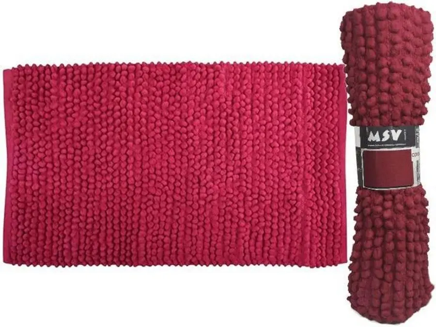 Коврик для ванной MSV 40689 50X80cм (Fuchsia)