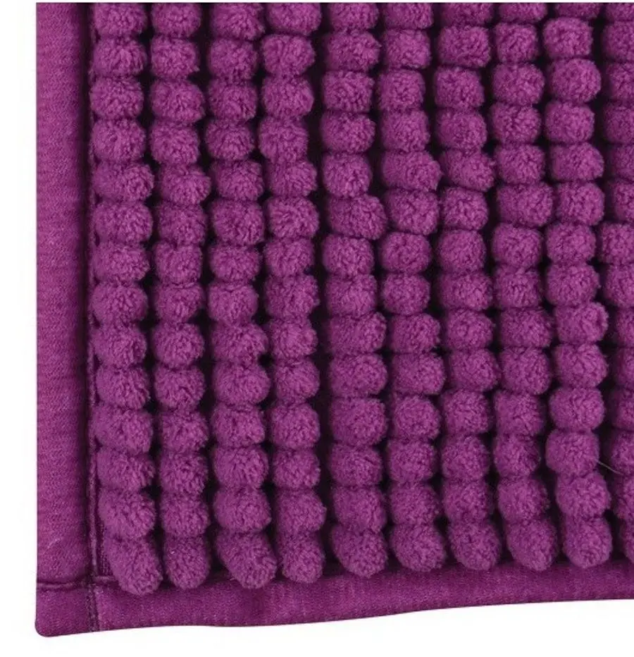 Covoraş pentru baie MSV Chenille 60x90cm (Violet) - 3