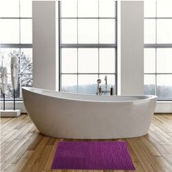 Covoraş pentru baie MSV Chenille 60x90cm (Violet) Thumb