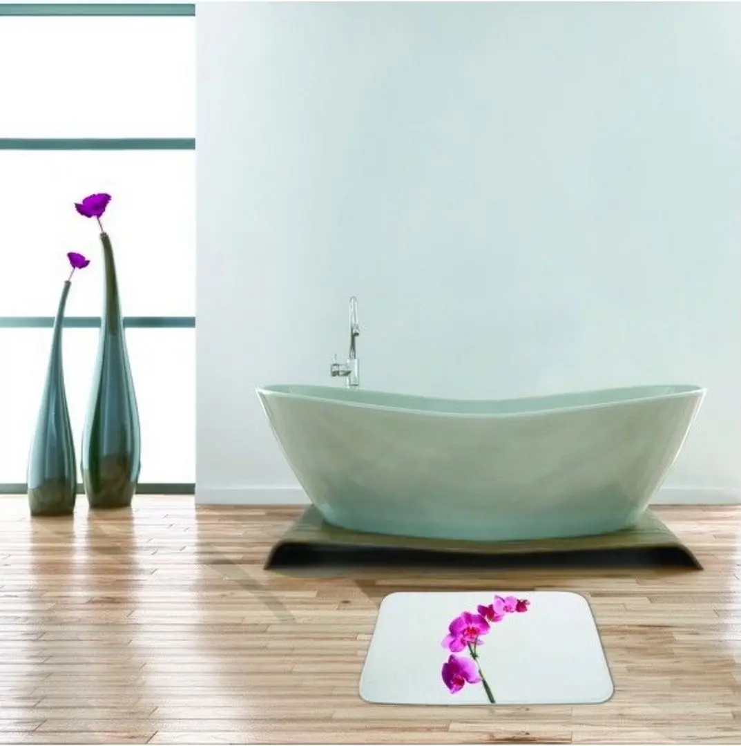 Covoras baie MSV Lanyu 141376 45x75 (White) - 4