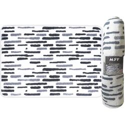Коврик для ванной MSV Loft 50x80cм (White/Grey) Thumb