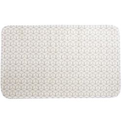 Covoras baie MSV Mozaik 45x75 (White)