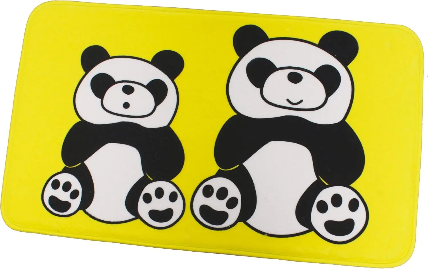 Covoras baie MSV Panda 40679 45x75cm (Yellow)