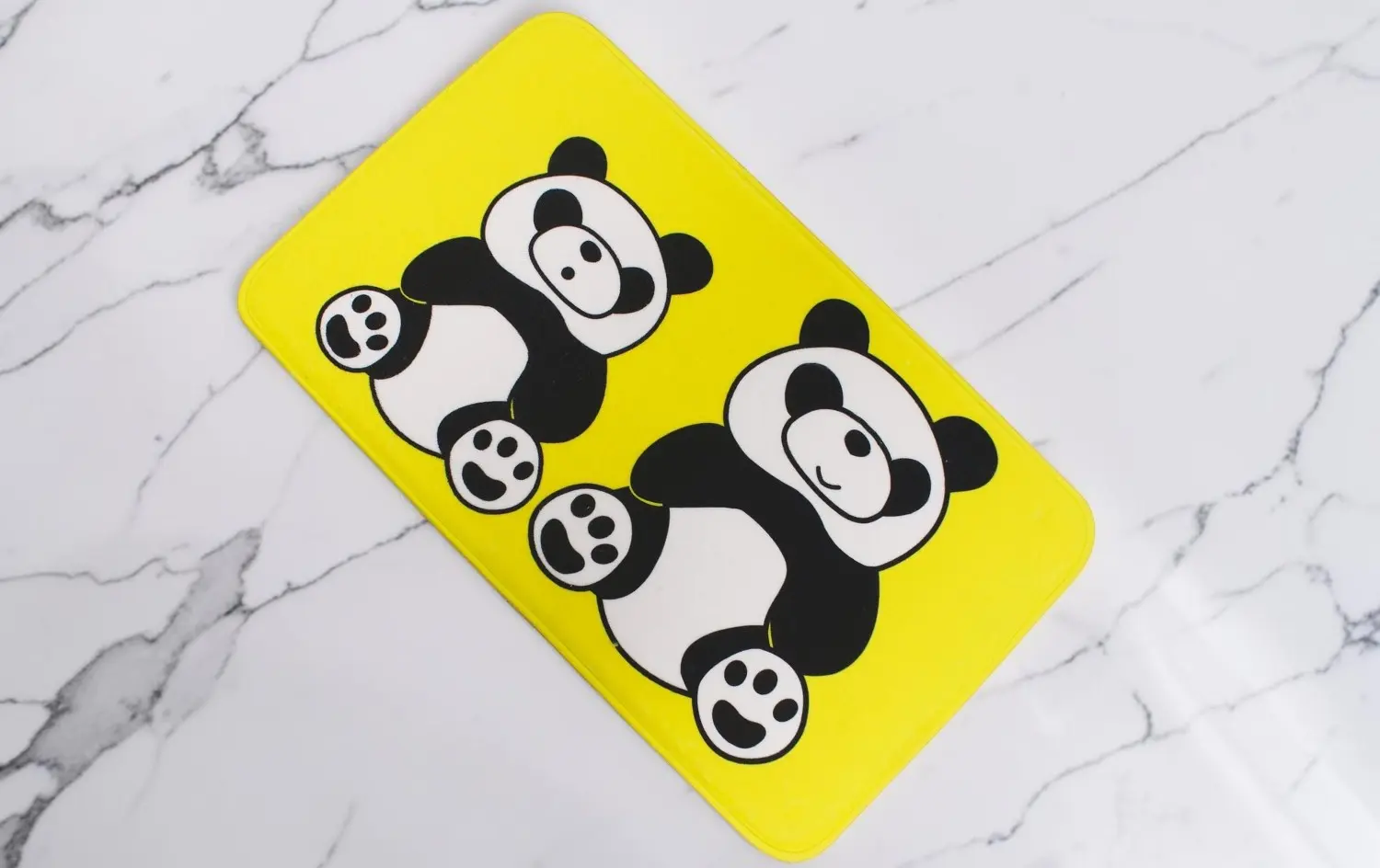 Covoras baie MSV Panda 40679 45x75cm (Yellow) - 2