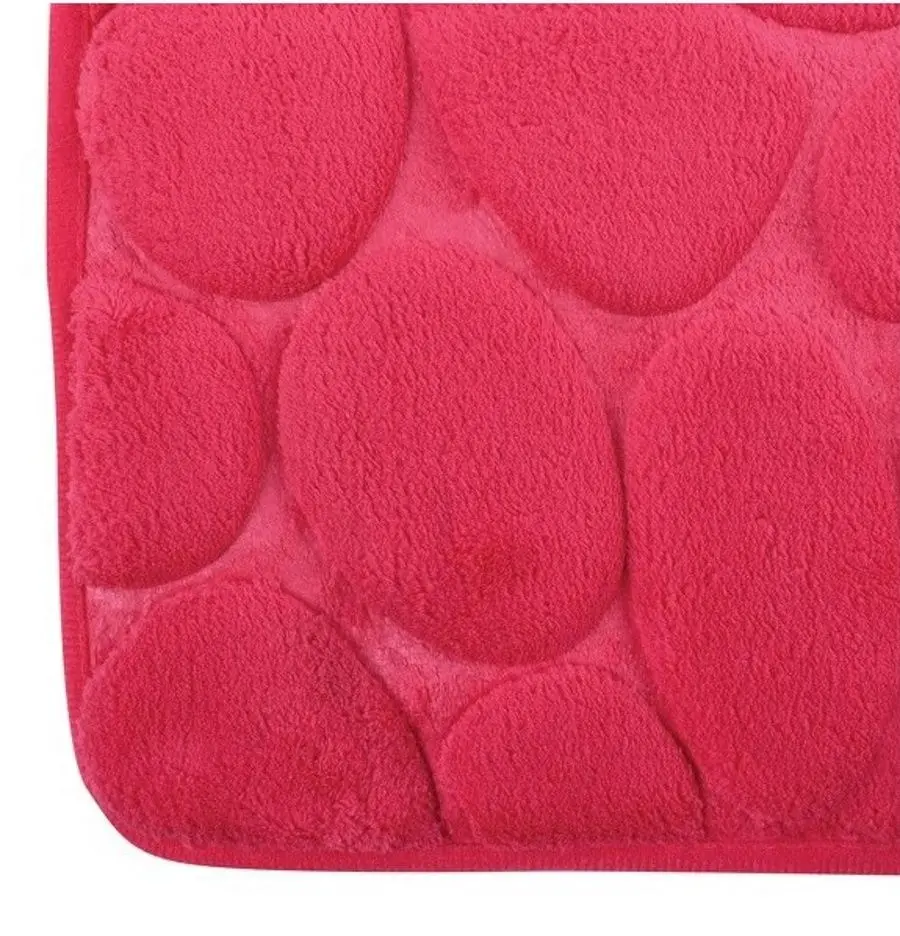Covoraş pentru baie MSV Pebble 50X80cm (Fuchsia)