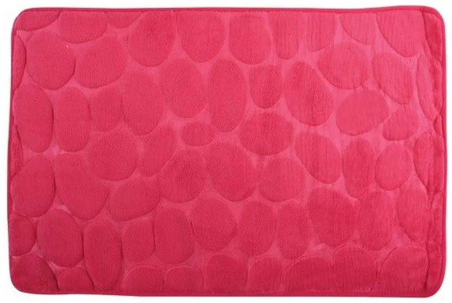 Covoraş pentru baie MSV Pebble 50X80cm (Fuchsia)
