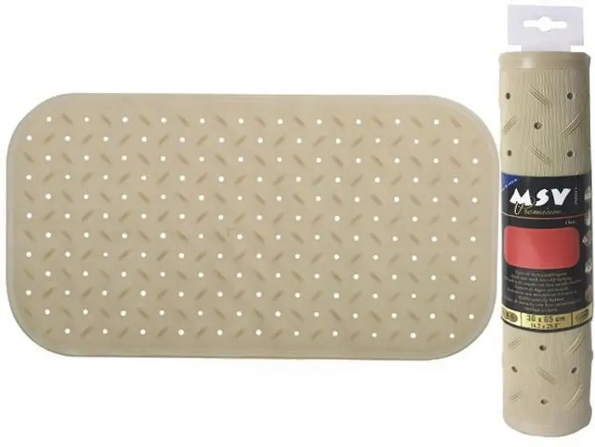 Коврик для ванны MSV Class Premium 36x65 40852 (Beige) - 2