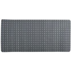 Коврик для ванны MSV Quadro Premium 36x76 40844 (Grey)
