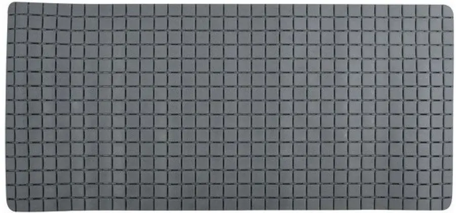 Коврик для ванны MSV Quadro Premium 36x76 40844 (Grey)
