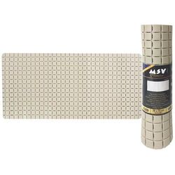 Covoraş cadă baie MSV Quadro Premium 36x76 40845 (Beige) Thumb