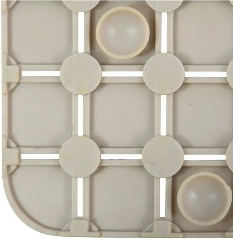 Covoraş cadă baie MSV Quadro Premium 36x76 40845 (Beige) - 4