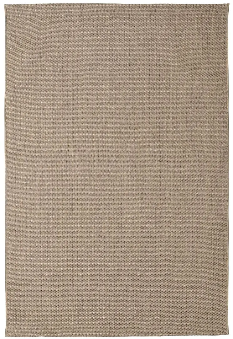 Ковер безворсовый Ikea Vodskov 170x240 (Естественный/Серый)