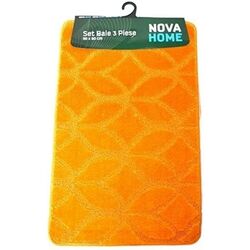 Set covorasi pentru baie Nova Home Ornament 50x80cm (Orange) Thumb