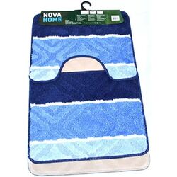 Set covorasi pentru baie Nova Home Stripes 50x80cm (Blue) Thumb