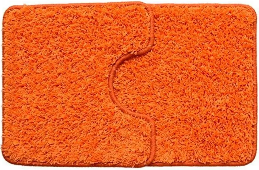 Set covoraşe pentru baie Perfect Home Magnolia 42207 (Orange)
