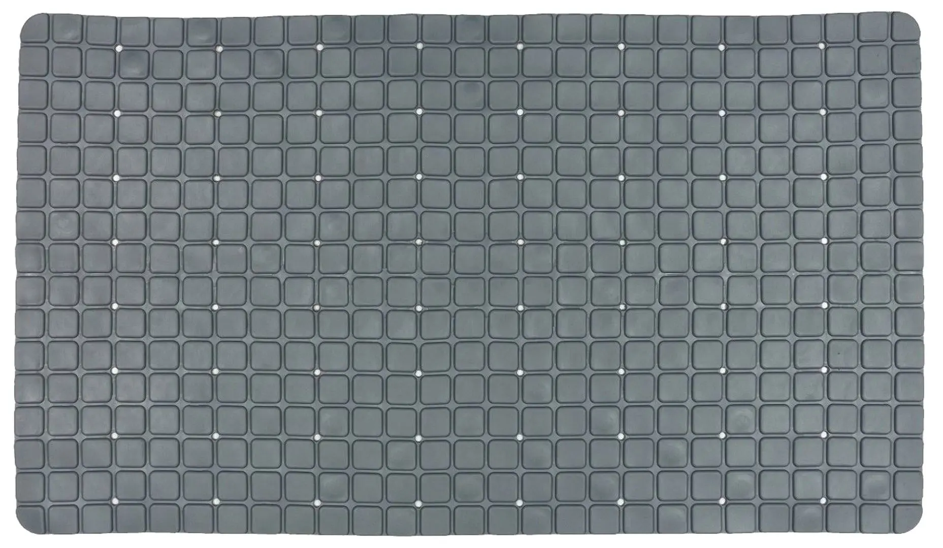 Коврик для душа Perfect Home Квадраты 37x48 (Grey)