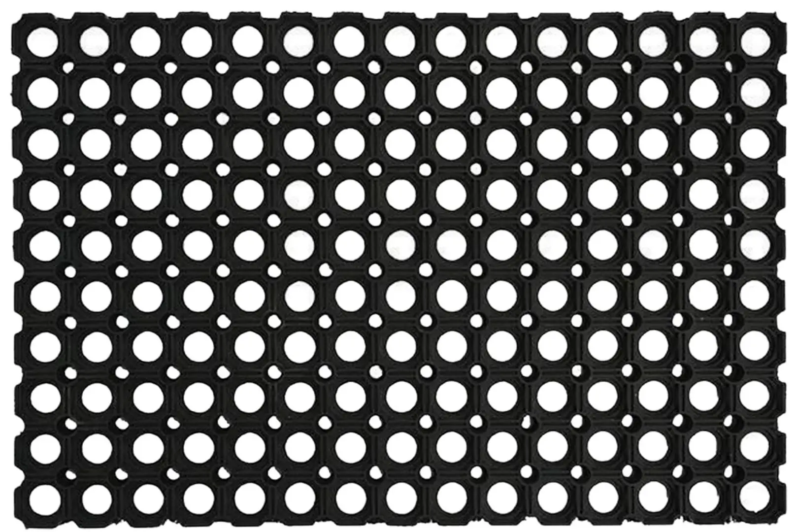 Коврик входной Perfect Home Ячейки 50x100x1.6 (Black)