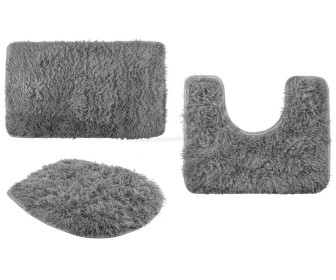 Set covorasi pentru baie Ruhhy D8312 (Grey)