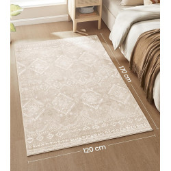 Covor Songmics TAR027K01 120x170 (Cappuccino Beige) Thumb