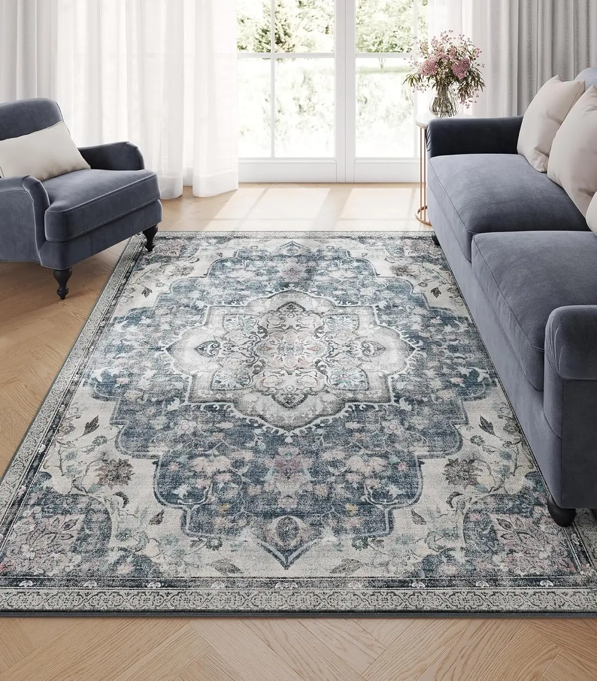 Covor Songmics TAR033G01 160x230 (Dove Grey) - 2