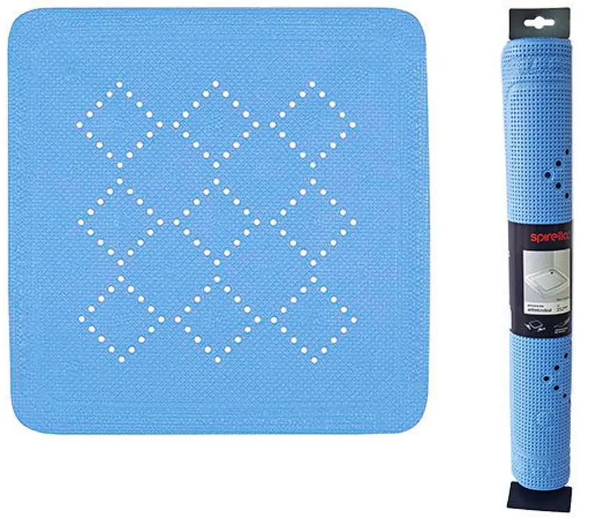 Коврик для душа Spirella Alaska 55x55 41972 (Blue) - 2