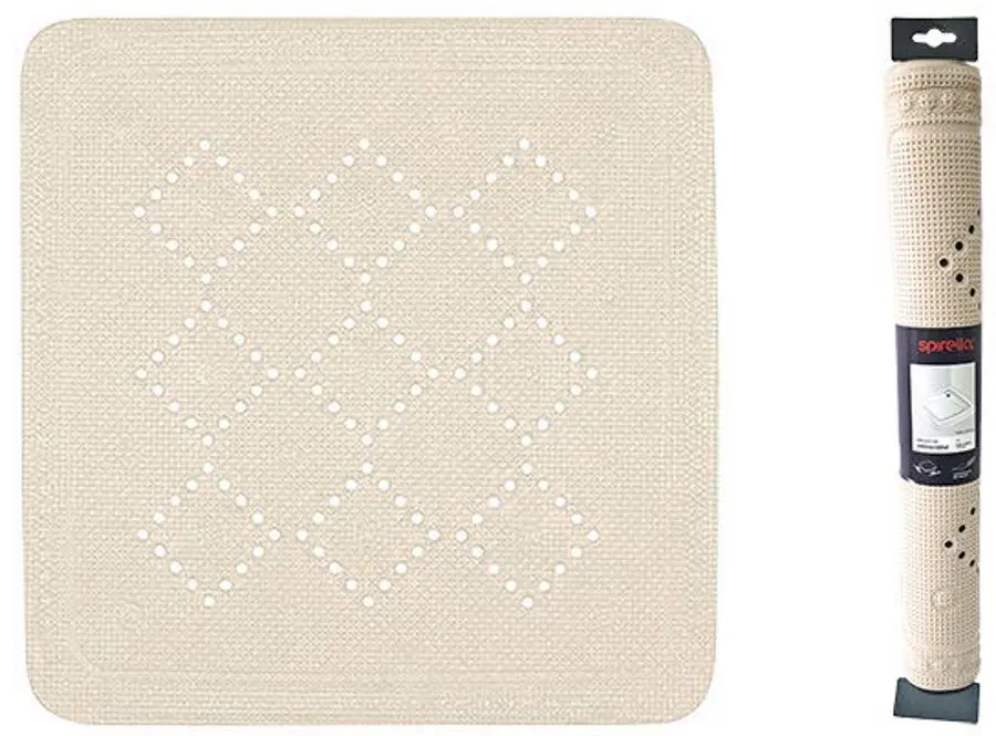 Коврик для душа Spirella Alaska 55x55 41973 (Beige) - 2