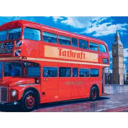 Коврик для ванной Tatkraft Ultra Soft 14978 50x60 (Blue/Red) Thumb