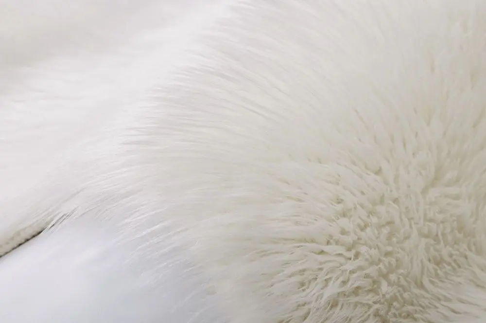 Декоративный коврик Tempo Kondela Ebony Typ 1 60x90 (White)