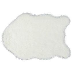 Covoras decorativ Tempo Kondela Ebony Typ 1 60x90 (White)