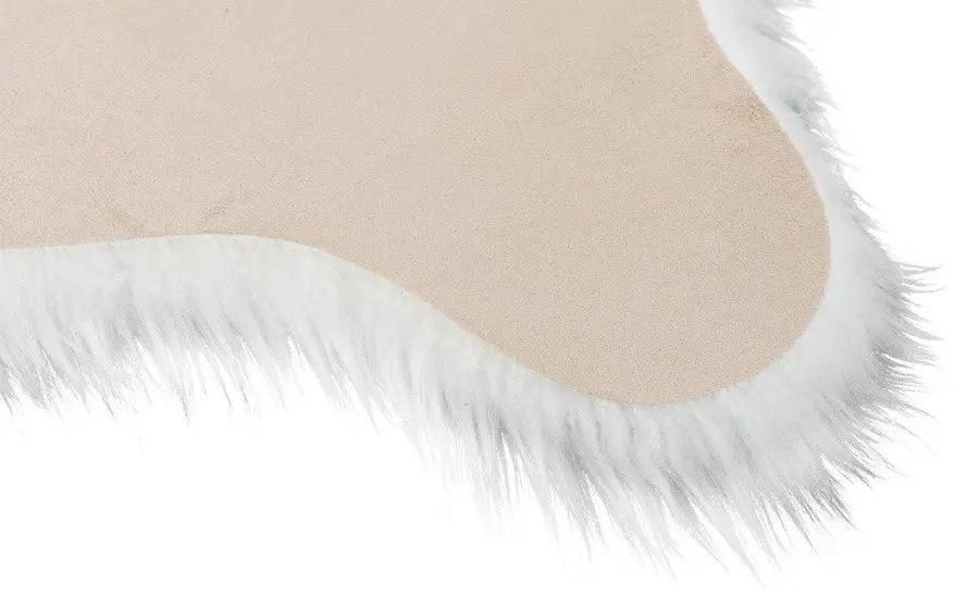 Декоративный коврик Tempo Kondela Ebony Typ 1 60x90 (White)