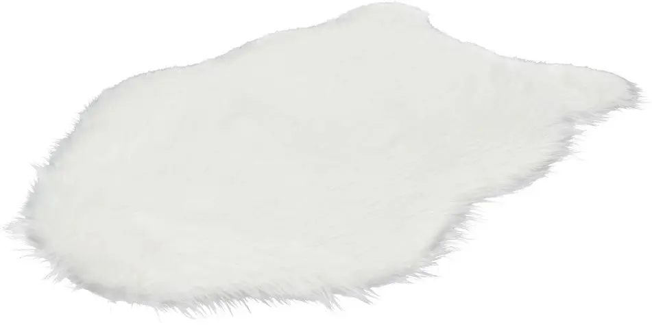 Декоративный коврик Tempo Kondela Ebony Typ 1 60x90 (White)