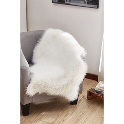 Декоративный коврик Tempo Kondela Ebony Typ 1 60x90 (White) Thumb