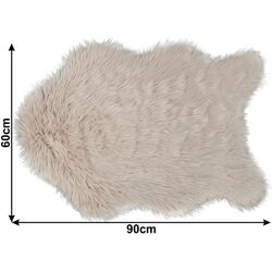 Декоративный коврик Tempo Kondela Ebony Typ 2 60x90 (Beige) Thumb