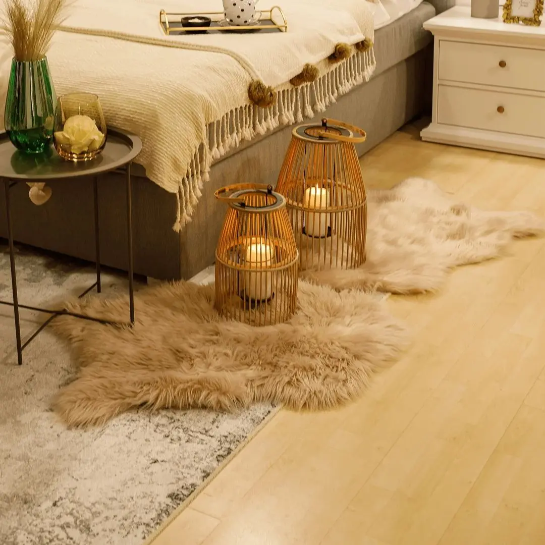 Декоративный коврик Tempo Kondela Ebony Typ 2 60x90 (Beige)