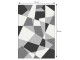 Covor Tempo Kondela Sanar 57x90 (Black/Gray/White)