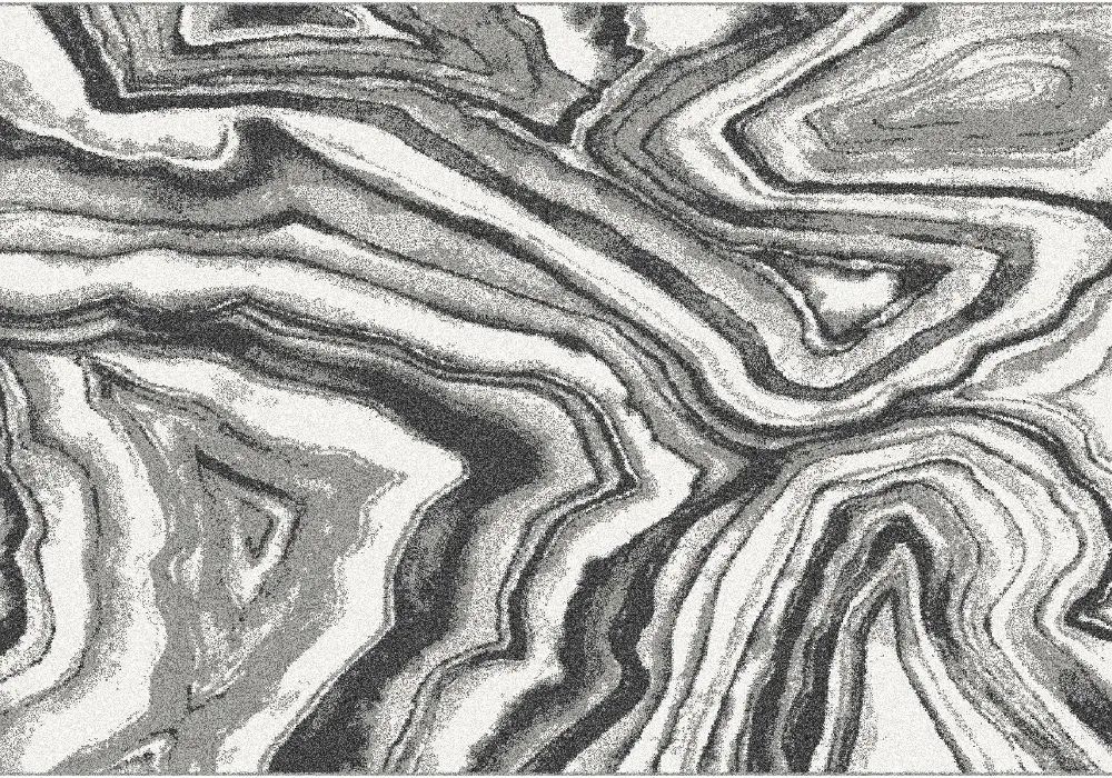 Ковер Tempo Kondela Sinan 133x190 (White/Black)